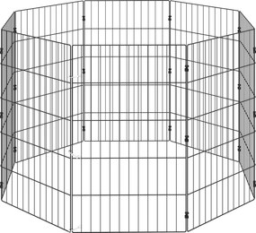 PawHut Țarc pentru pui de câine și spațiu de joacă pentru animale de companie | Aosom Romania