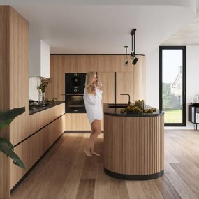 Lustră pe tijă NORANO 1xGU10/40W/230V neagră Sollux SL.1074