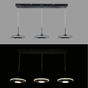 Brilagi - Lustra suspendată pe cablu VERANO, 3x LED/15W/230V