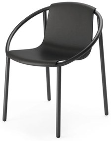 Scaun de dining negru Ringo – Umbra