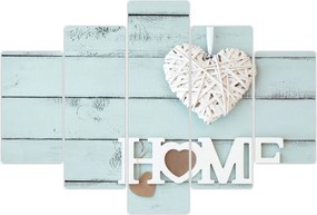 Tablou - I love home (150x105 cm)