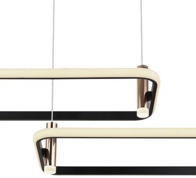 Lustra LED suspendata moderna cu telecomanda COCO 55W