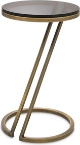 Masuta auxiliara design LUX Falcone Vintage brass