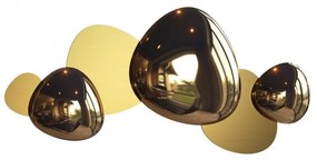 Aplica de perete LED design decorativ ambiental Jack-stone auriu