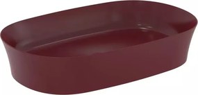 Lavoar pe blat Ideal Standard Atelier Ipalyss Pomegranate 60 cm rosu bordo