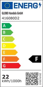 Plafoniera LED design tehnic DORO 416080D2 GL