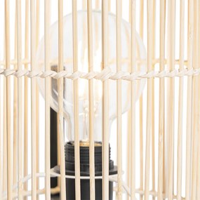 Lampă de masă scandinavă din bambus - Natasja