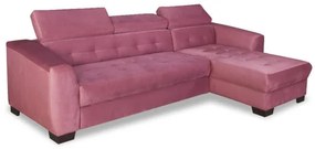 Coltar Extensibil Karma Dreapta, 5 Locuri, Mov, 291 X 177 X 86 Cm