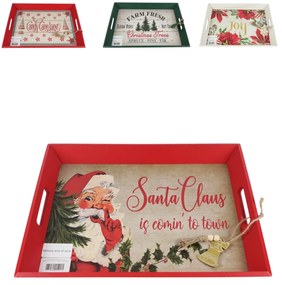 Tava de lemn de Craciun CHRISTMAS - mai multe variante Varianta: Farm fresh
