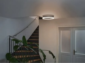 Osram - Plafonieră LED DECOR CIRCLE, 25 W, 230 V, Ø 40 cm, negru/alb