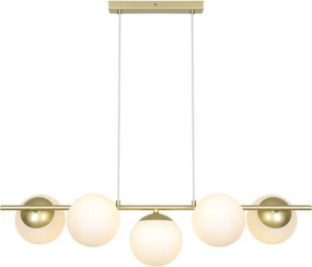 Lustra suspendata design modern Lilly alama 5L