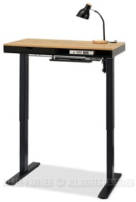 Masă PC Osto 100 (stejar negru + negru). 1109819