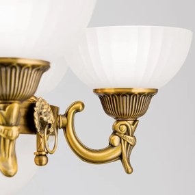 Lustră pe lanț Orion LU 1689/6+3 ROCCA 9xE27/60W/230V d. 75 cm bronz/alb