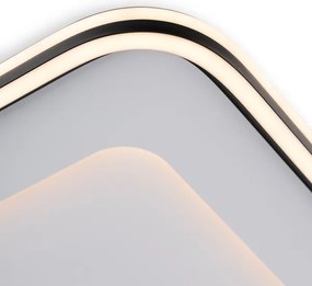 Brilagi - Plafonieră LED dimabilă TRIVARO LED/88W/230V 3000-6000K 40x40 cm + telecomandă