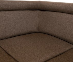 Colţar, gri-maro Taupe, SEGORIA LUX