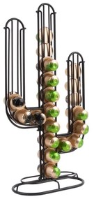 Suport pentru capsule de cafea PT LIVING Cactus, negru