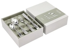 Tacâmuri argintii din oțel inoxidabil 16 buc. Attaché – Gense