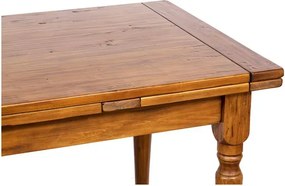 Masa extensibila, L180(310) 90 H80 cm, nuc antichizat, lemn masiv