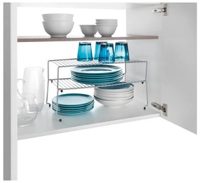 Set 2 rafturi adițional pentru dulap Metaltex