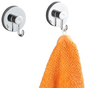 Set 2 cârlige Wenko cu sistem de prindere Vacuum-Loc, până la 33 kg