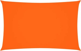 vidaXL Parasolar portocaliu 2,5x5 m țesătură oxford dreptunghiular