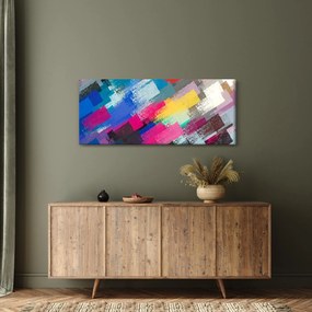 Tablou - Dungi colorate cu pensula (120x50 cm)