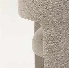Fotoliu design de culoare bej inchis ALPAH LOOP