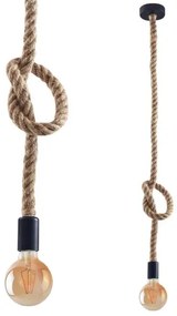 Lustră LED pe cablu ROPE 1xE27/8W/230V
