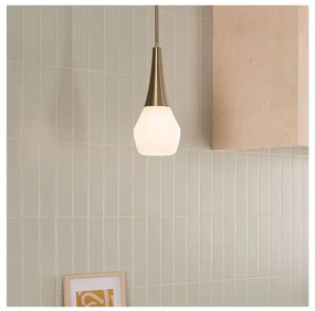 Lustră pe tijă Kichler KL-DEELA-P-CPZ DEELA 1xE27/60W/230V d. 17,8 cm alamă