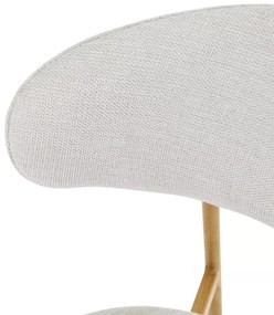 Scaun Elton D bej deschis/stejar Brego22