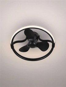 Lustra LED cu ventilator si telecomanda BREVIA