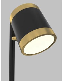 Lampă LED dimabilă de masă Wofi 8003-104S TOULOUSE LED/10W/230V negru/auriu