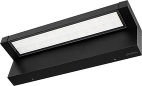 Aplică de perete LED pentru exterior, 36 W, 230 V, 3000/4000/6500 K, IP54, negru