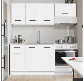 Bucătărie ARLEN 180 cm, albă