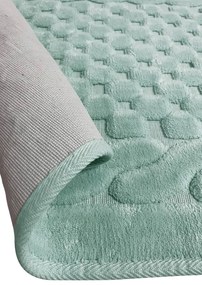 Set covorase de baie 2 piese, Chilai Home by Alessia, Bambi, Bumbac, Verde menta