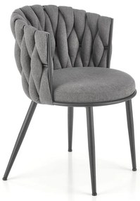 Scaun de bucaterie Noemi, gri