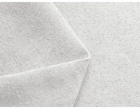 Pat matrimonial alb tapițat cu spațiu de depozitare cu somieră 180x200 cm Hauke – Makamii