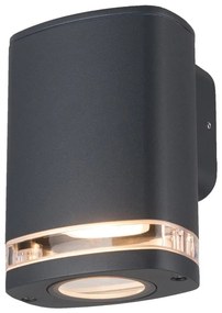 Aplică de exterior Kanlux 38885 ZEVI 1xGU10/10W/230V IP54 antracit