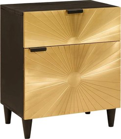 vidaXL Noptieră cu sertar 50 x 33 x 60 cm Lemn de mango solid