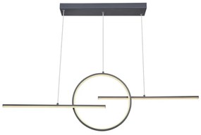 Lustra LED dimabila cu telecomanda design modern Barral 67121-50G GL