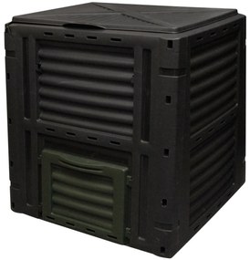Compostor, 450 l , negru, 80 x 80 x 81 cm