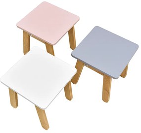 Scaun pentru copii Culoare Gri, WOODY GREY