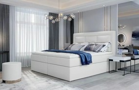 Pat lemn masiv BoxSpring Vivre 180x200 - Paros 02