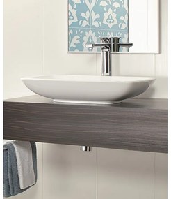 Lavoar pe blat, Villeroy&amp;Boch Loop &amp; Friends, 58.5x38cm, Alb Alpin, 51540101