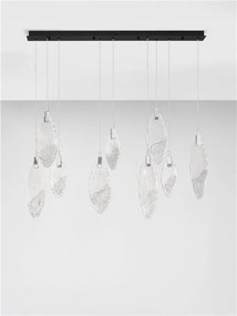 Lustra LED suspendata design decorativ SERIQ L-120cm