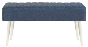 Bancă Vlasta 4 (alb + albastru închis) . 1092784
