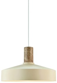 Lustra Design Modern, Metal, Marmura, Elvas bej