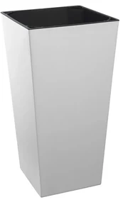 Ghiveci de flori Gardenico Elise alb mat, 30 x 58cm, 4HOME