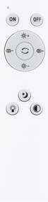 Plafoniera LED moderna cu telecomanda SONNY 24W