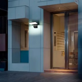 Immax 08513L - Aplică LED de exterior cu senzor MODERN, 18W, 230V, IP65